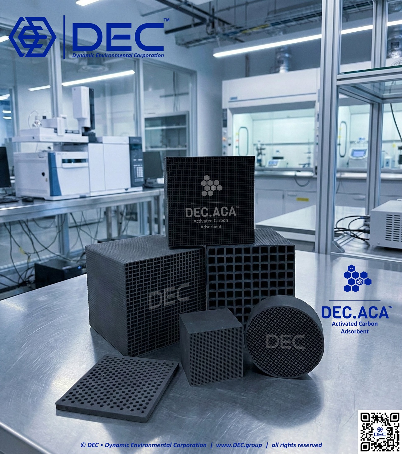 activated carbon, activated charcoal, carbone attivo, carbone attivato, carbón activado, carvão ativado, charbon actif, aktivkohle, porous structure, pores, adsorption capacity, surface area, BET, micropores, mesopores, macropores, carbonaceous materials, activation process, adsorbent, adsorbate, ash content, low-ashes, regeneration, purification, water treatment, air filtration, gas adsorption, chemical adsorption, environmental remediation, toxic substances removal, VOC, VOCs, Volatile Organic Compounds, SRU, SRU solvent recovery unit, activated carbon filters, desorption, steam regeneration, nitrogen regeneration, in-situ, reactivation, mineral adsorbent, active carbon, active charcoal, carbon filter, air purifier, water filter, odor removal, VOC removal, water treatment, air quality, health, safety, DEC, Dynamic Environmental Corporation, DEC IMPIANTI, DEC HOLDING, DEC SERVICE, DEC ENGINEERING, DEC AUTOMATION, DEC LAB, DEC ANALYTICS, DEC Group