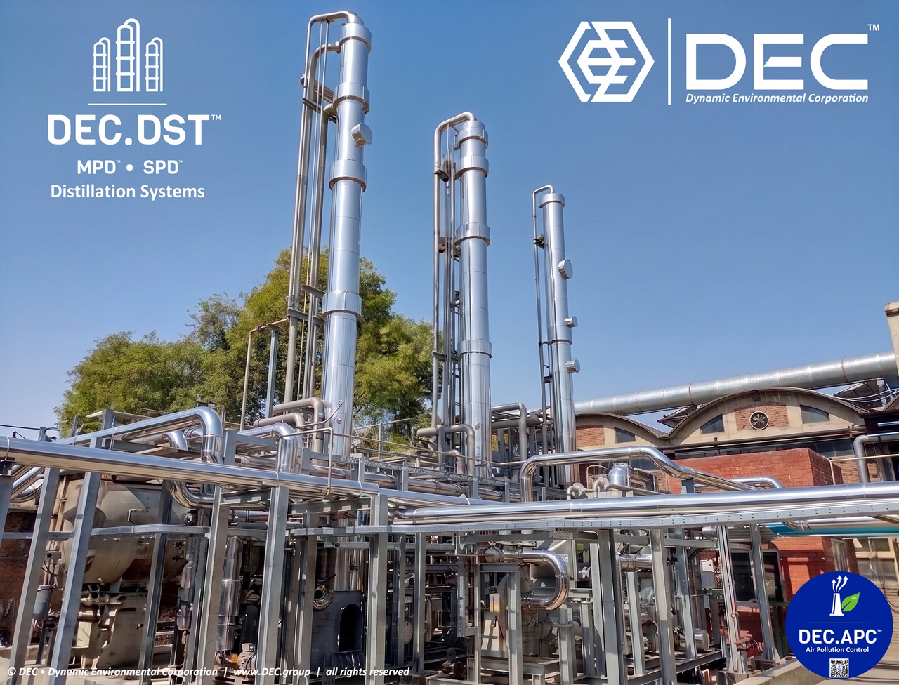 DEC.DST™ • azeotropic distillation systems | DEC • Dynamic Environmental Corporation DEC.DST™ Thermodynamic Modelling and Process Simulation