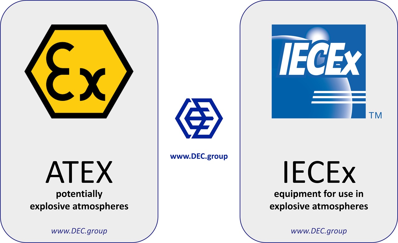 Hazardous area equipment designed for ATEX, IECEx, UL and CSA compliance