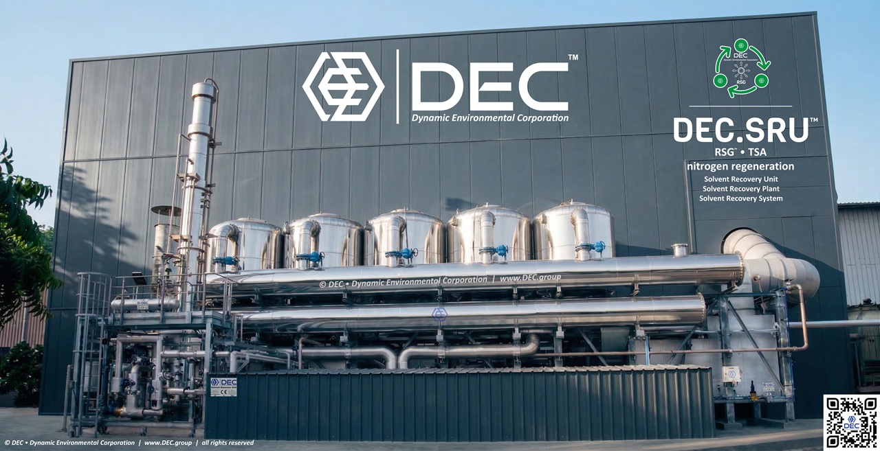 modular solvent recovery, modular solvent recovery unit, modular solvent recovery system, modular solvent recovery plant, compact solvent recovery, compact solvent recovery unit, Solvent Recovery Unit (SRU), Solvent Recovery Plant (SRP), Solvent Recovery System (SRS), VOC treatment, activated carbon, smart modular system (SMS), thermal swing adsorption, vacuum swing adsorption, environmental solutions, fast track solvent recovery, shortest lead time solvent recovery, quick delivery solvent recovery, stackable solvent recovery, multi-level solvent recovery, solvent recovery for multisolvents, activated carbon solvent recovery, solvent recovery, solvent recycling, solvent reclamation, solvent recovery process, activated carbon adsorption system, sustainability, DEC, Dynamic Environmental Corporation (DEC), DEC IMPIANTI, DEC HOLDING, DEC SERVICE, DEC ENGINEERING, DEC AUTOMATION, DEC LAB, DEC ANALYTICS, DEC Group