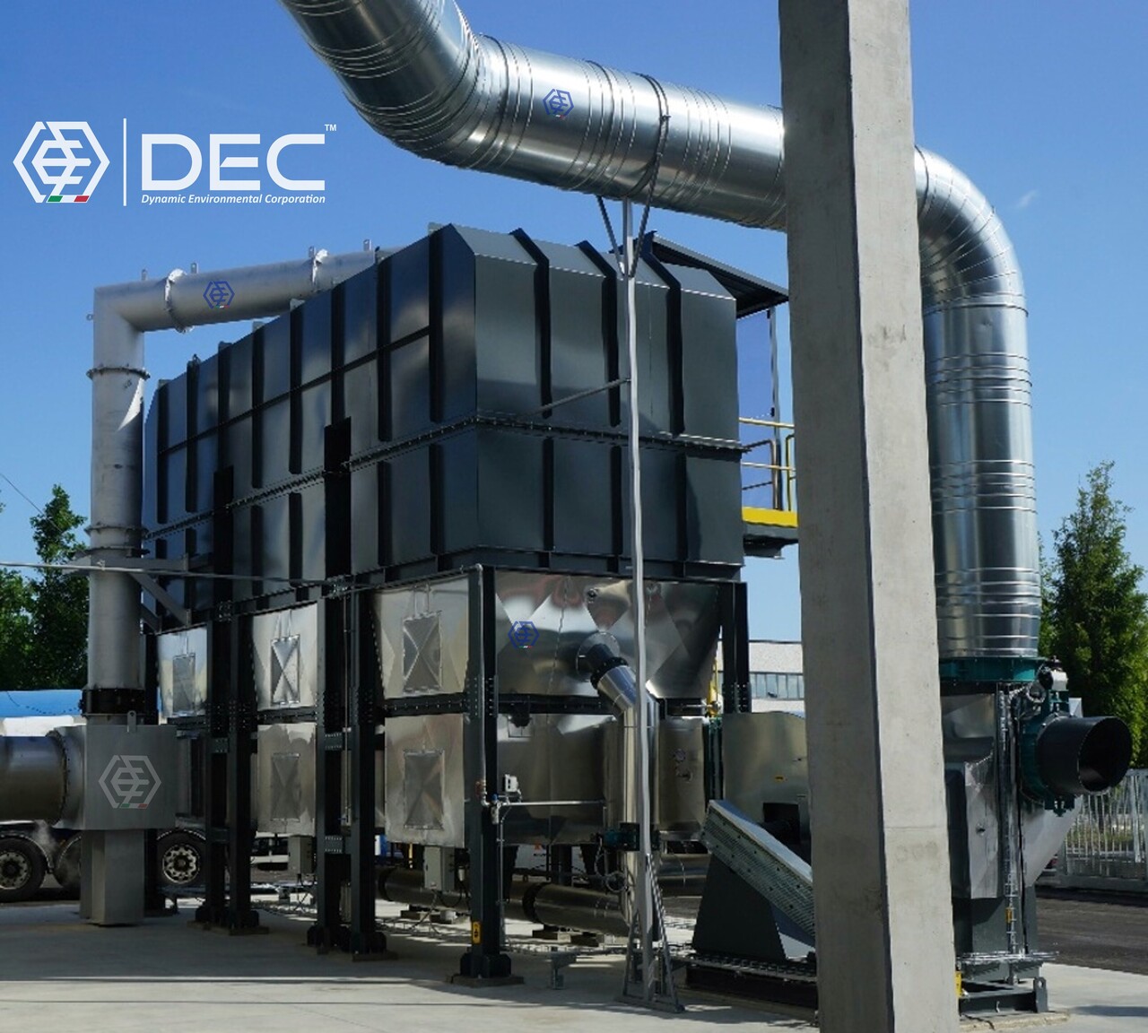 DEC, DEC IMPIANTI, thermal oxidation, Thermal oxidizer, Thermal incinerator, Oxidation equipment, Regenerative thermal oxidizer (RTO), Catalytic oxidizer, Recuperative thermal oxidizer, GHG, CO2, NOx, CO, N2O, direct-fired thermal oxidizer, Afterburner, Air pollution control, Industrial exhaust treatment, Volatile organic compounds (VOCs), Hazardous air pollutants (HAPs), Emission control system, Pollution abatement, Combustion chamber, Destruction efficiency, Heat recovery, Exhaust gas treatment, Industrial emissions control, Energy efficiency, Furnaces, RTO, RCO, XTO, TOX, VOC, HAP, used Thermal Oxidizer, Thermal Oxidation, Thermal Oxidizer Service, Thermal Oxidizer Repair, Thermal Oxidizer Maintenance, oxidiser, MACT, BACT, RACT, EPA, Title V Permit, Destruction Efficiency, 99% Destruction Efficiency, Combustion, Combustion Controls, environmental services