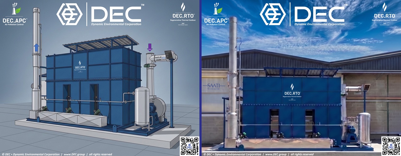 DEC.XTO_RTO-SMS™ • Regenerative Thermal Oxidizer skid installed at a Textile Industry site (Italy) | DEC • Dynamic Environmental Corporation Regenerative Thermal Oxidizer, RTO, VOC control, air pollution control, smart RTO, modular RTO, compact RTO, scalable RTO, thermal efficiency, industrial air treatment, pollution abatement, ceramic media RTO, energy-efficient RTO, VOC destruction, thermal oxidizer, thermal incinerator, oxidation equipment, Recuperative Thermal Oxidizer, Oxydateur Thermique Régénératif, Oxidación Térmica Regenerativa, Regenerativ-Thermische Oxidation, GHG, CO2, NOx, CO, N2O, direct-fired thermal oxidizer, afterburner, industrial exhaust treatment, Volatile Organic Compounds (VOCs), Hazardous Air Pollutants (HAPs), emission control system, combustion chamber, destruction efficiency, Heat recovery, Exhaust gas treatment, Industrial emissions control, Energy efficiency, Furnaces, XTO, TOX, VOC, HAP, used Thermal Oxidizer, Thermal Oxidation, Thermal Oxidizer Service, Thermal Oxidizer Repair, Thermal Oxidizer Maintenance, oxidiser, MACT, BACT, RACT, EPA, Title V Permit, 99% Destruction Efficiency, Combustion, Combustion Controls, environmental services, DEC, Dynamic Environmental Corporation (DEC), DEC IMPIANTI, DEC HOLDING, DEC SERVICE, DEC ENGINEERING, DEC AUTOMATION, DEC LAB, DEC ANALYTICS, DEC Group