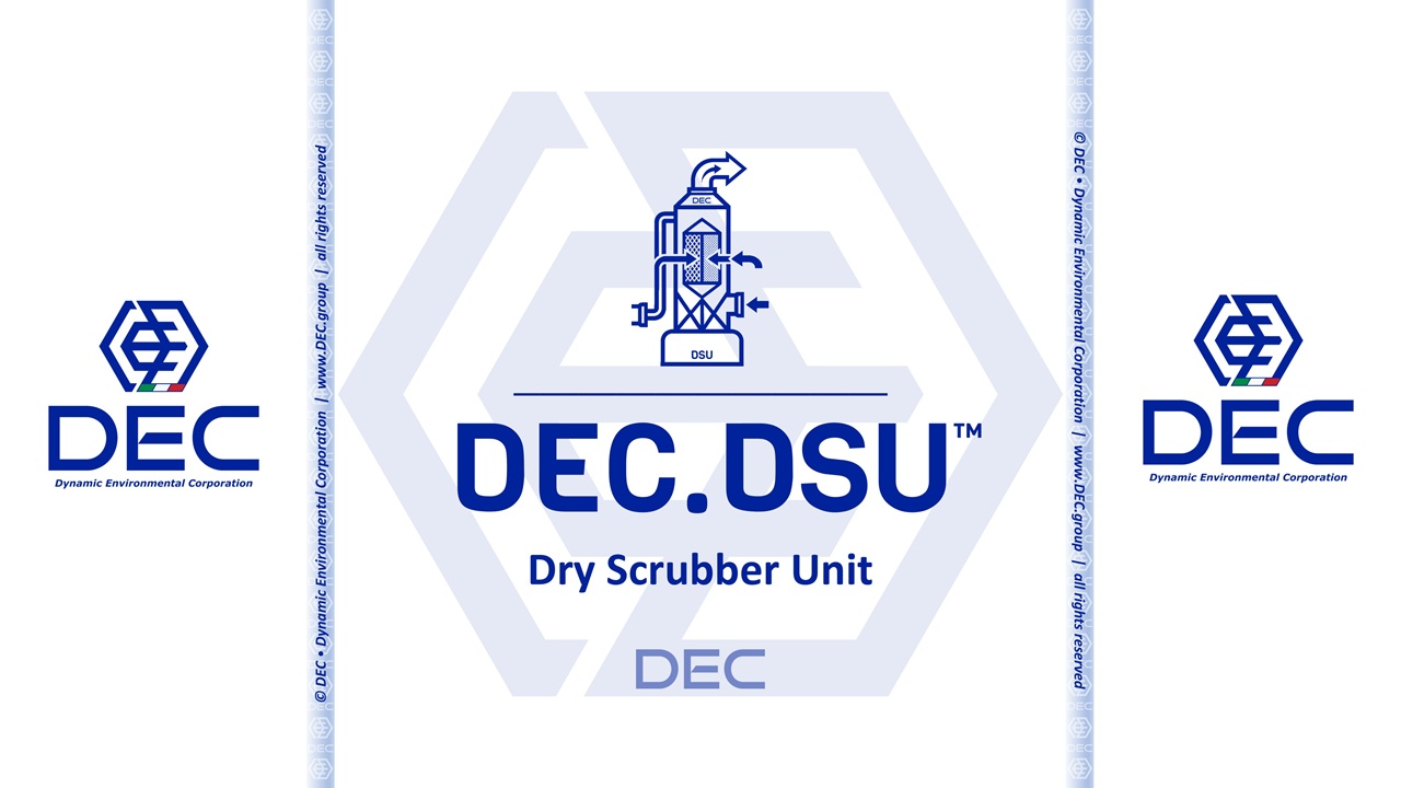 Dry Scrubber Units • DEC.DSU™ dry scrubber, gas stream, particulate matter, adsorbent, gaseous pollutants, air pollution control, dust removal, acidic gases, scrubber configurations, DEC.DSU, DSU, DEC, Dynamic Environmental Corporation, DEC IMPIANTI, DEC HOLDING, DEC SERVICE, DEC ENGINEERING, DEC AUTOMATION, DEC LAB, DEC ANALYTICS, DEC Group