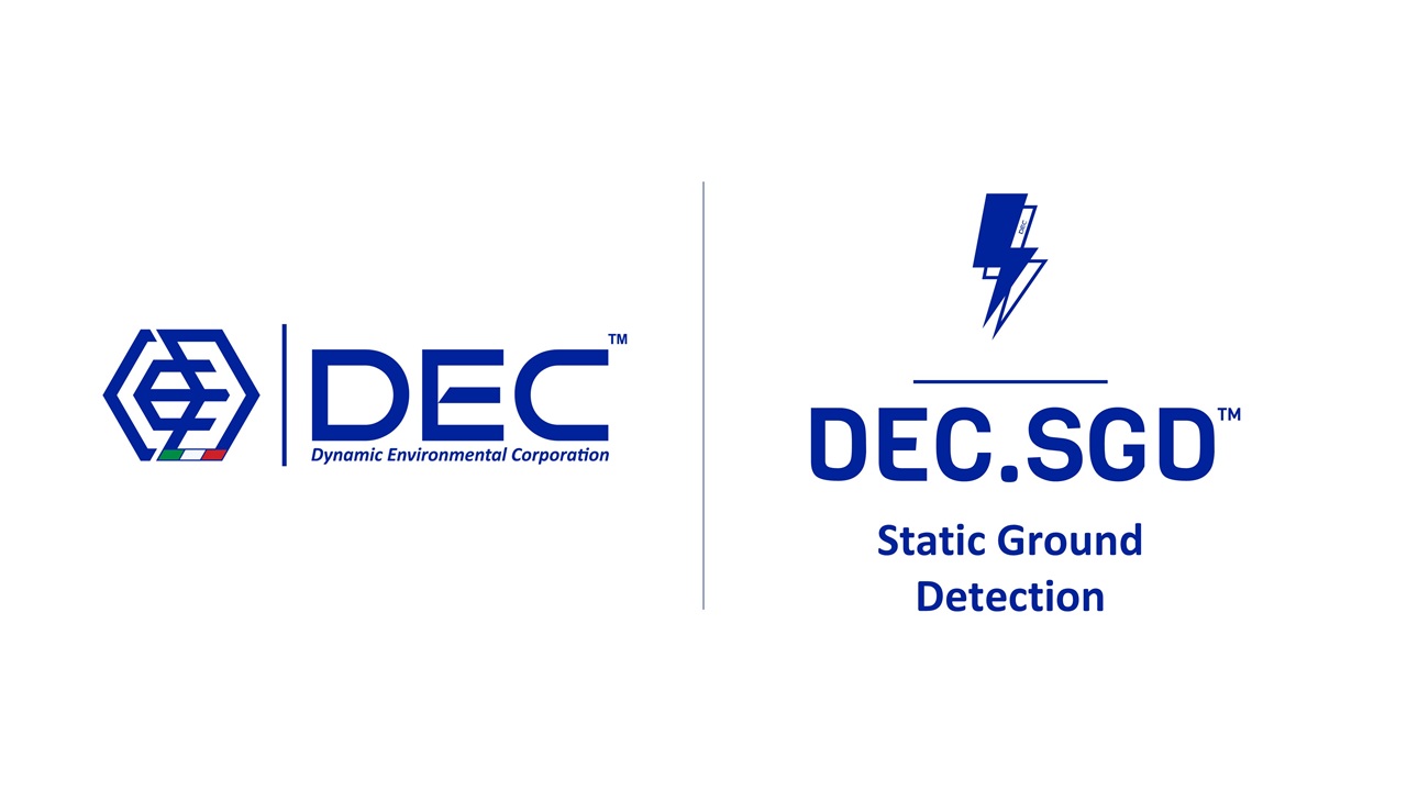 Static Ground Detection, Solvent Transfer Safety, Grounding System, Static Electricity Control, Hazardous Area Safety, Tank Truck Grounding, IBC Grounding, storage tanks Grounding, ATEX Grounding, NFPA 77 Compliance, Electrostatic Discharge Prevention, Industrial Safety Equipment, Solvent Handling, Grounding Interlock, DEC.SGD, DEC, Dynamic Environmental Corporation (DEC), DEC IMPIANTI, DEC HOLDING, DEC SERVICE, DEC ENGINEERING, DEC AUTOMATION, DEC LAB, DEC ANALYTICS, DEC Group