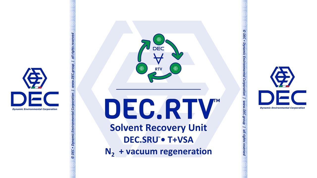 Vacuum Regeneration, Vacuum Regenerated Solvent Recovery, Vacuum Regenerated Solvent Recovery Unit, Solvent Recovery Unit, Solvent Recovery System, Solvent Recovery Plant, SMS, Smart Modular System, CBS, Custom Built System, VOC emission control, vacuum regeneration, RTV, VRU, VSA, TSA and VSA cycle, nitrogen regeneration, solvent recovery, VOC recovery, VOC abatement, solvent recovery systems, VOC recovery system, solvent recovery unit, VOC recovery equipment, solvent recovery equipment, solvent recycling, VOC capture, solvent reclamation, solvent purification, VOC treatment, solvent regeneration, distillation, solvent distillation, VOC recovery process, activated carbon, adsorbent, nitrogen, Adsorption process, Chemical filtration, Carbon adsorbents, Solvent recycling, Environmental sustainability, Process optimization, Recovery efficiency, Industrial filtration, Contaminant removal, Regeneration technology, VOC (Volatile Organic Compound) recovery, Air pollution control, Emission reduction, Activated carbon solvent recovery, Nitrogen regeneration, Solvent recovery, Activated carbon, VOC recovery, Air purification, Air filtration, Industrial air pollution control, VOC emission control, Environmental sustainability, Green technology, Nitrogen regeneration, inert gas regeneration, Thermal swing adsorption, pressure swing adsorption, vacuum regeneration, carbon bed regeneration, Solvent desorption, Solvent condensation, in situ, DEC, Dynamic Environmental Corporation, DEC IMPIANTI, DEC HOLDING, DEC SERVICE, DEC ENGINEERING, DEC AUTOMATION, DEC LAB, DEC ANALYTICS, SRU, SRS, SRP
