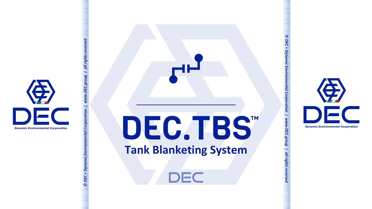 Nitrogen Blanketing, Tank Blanketing System, Industrial Safety, Oxidation Prevention, Fire Risk Reduction, Product Purity, Pressure Control, Moisture Ingress, Petrochemical Engineering, Polymer Processing, Chemical Storage, Inert Gas System, Process Efficiency, Engineering Solutions, DEC.TBS, DEC, Dynamic Environmental Corporation (DEC), DEC IMPIANTI, DEC HOLDING, DEC SERVICE, DEC ENGINEERING, DEC AUTOMATION, DEC LAB, DEC ANALYTICS, DEC Group