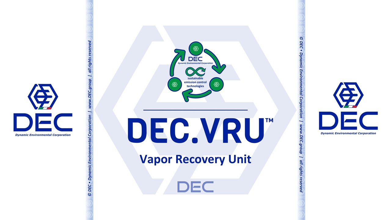 Vapor Recovery Unit, VRU, vapour recovery unit, vapor recovery system, hydrocarbon vapor recovery, VOC recovery unit, VOC emission control, loading terminal vapor recovery, truck loading VRU, marine terminal vapor recovery, rail car loading VOC control, tank farm vapor recovery, petroleum terminal VOC emissions, activated carbon vapor recovery, adsorption vapor recovery unit, air pollution control terminal, Stage 1 vapor recovery, Stage 2 vapor recovery, EPA VOC loading terminal compliance, EU Directive 94/63/EC vapor recovery, TA Luft VOC emission control, Industrial Emissions Directive VRU, NESHAP vapor recovery, 95% vapor recovery efficiency, modular vapor recovery unit skid mounted, custom built vapor recovery unit, vapor recovery unit manufacturer, VRU for petroleum loading terminal, vapor recovery unit design engineering, how does a vapor recovery unit work, what is a VRU in oil and gas, vapor recovery unit vs thermal oxidizer, VRU payback period ROI, vapor recovery unit ATEX rated, VOC recovery efficiency loading operations, VOC abatement loading terminal, fugitive emissions petroleum terminal, BTEX vapor recovery, benzene toluene xylene VOC control, hydrocarbon product recovery terminal, displaced vapor loading operations, DEC VRU, DEC.VRU, DEC vapor recovery unit, Dynamic Environmental Corporation VRU, DEC Smart Modular System VRU, DEC Custom Built System VRU, best vapor recovery unit manufacturer, who makes vapor recovery units, how to reduce VOC emissions loading terminal, vapor recovery unit ROI hydrocarbon recovery, vapor recovery unit Europe, VRU Germany TA Luft compliance, vapour recovery unit Italy, vapor recovery Middle East terminal, VRU India petrochemical terminal, vapor recovery unit China, VRU North America EPA OOOOa, VRU emission compliance solution, vapor recovery unit petrochemical loading, SMS vapor recovery unit, CBS vapor recovery unit, skid mounted VRU, pre-engineered vapor recovery unit, fire prevention vapor recovery, DEC.FPS fire prevention system, DEC.SRU solvent recovery, APC air pollution control, VOC abatement system, hydrocarbon emission recovery, petroleum loading emission control, storage tank vapor control, vapor displacement loading, solvent recovery loading terminal, DEC, Dynamic Environmental Corporation (DEC), DEC IMPIANTI, DEC HOLDING, DEC SERVICE, DEC ENGINEERING, DEC AUTOMATION, DEC LAB, DEC ANALYTICS, DEC Group