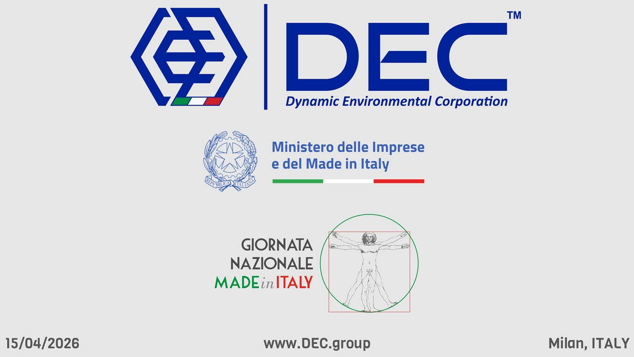 Made In Italy day @ DEC 2026 | Milan, Italy, celebration, VOC emission control, air pollution control, APC, sustainable solutions, green printing, environmental technology, industrial air purification, VOC emission control, solvent recovery, thermal oxidation, rotary bed concentrators, industrial emission control, emission control technologies, sustainable environmental solutions, environmental control systems, air pollution control, industrial solvent recovery, environmental engineering solutions, emission reduction technology, sustainable industrial technology, activated carbon solvent recovery, inert gas solvent recovery, customized VOC emission control systems, environmental compliance, sustainable technology, industrial air pollution, activated carbon, nitrogen regeneration, air quality improvement, pollution control equipment, EPC, Engineering, Procurement, Construction, impianti, VOC abatement systems, DEC, Dynamic Environmental Corporation (DEC), DEC IMPIANTI, DEC HOLDING, DEC SERVICE, DEC ENGINEERING, DEC AUTOMATION, DEC LAB, DEC ANALYTICS, DEC Group